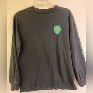ripndip alien black long sleeve